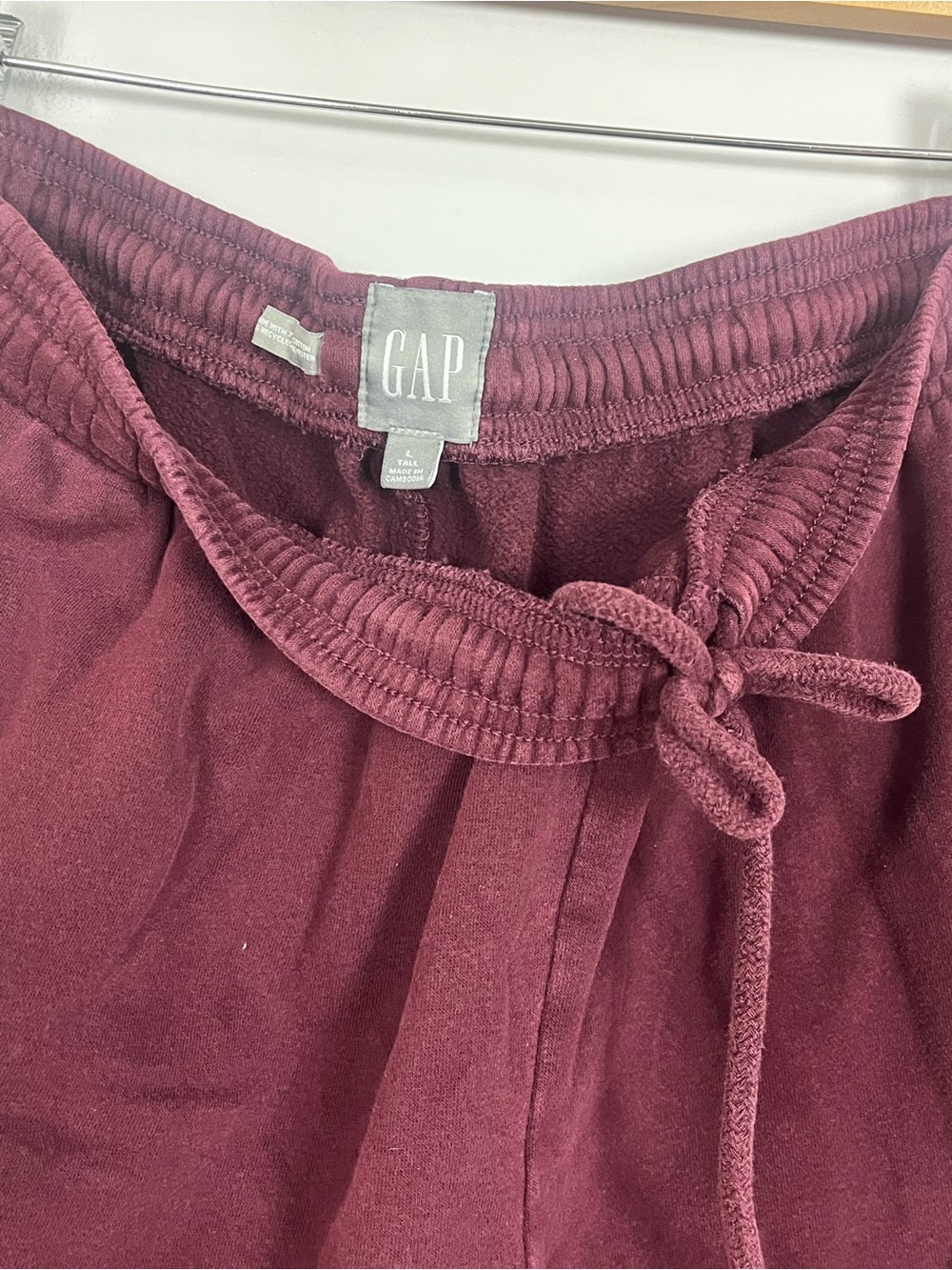 Maroon Sweatpants - Picture 2 of 3